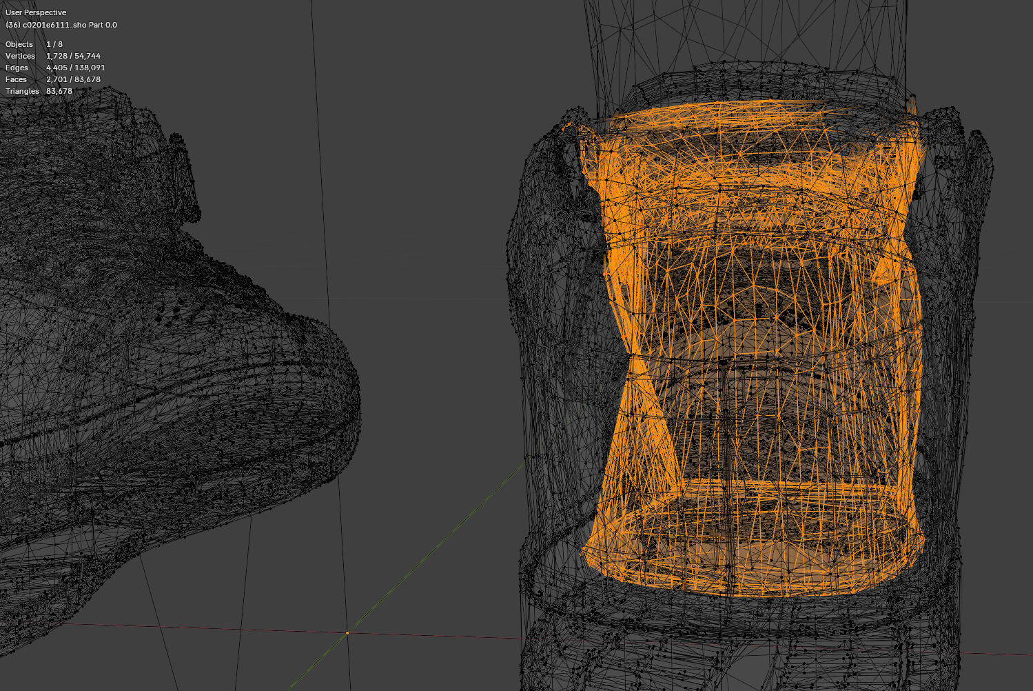 The inside is never seen in-game. There is no need to model this.